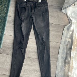 Brand: American Eagle Outfitter jeans Size: 2 Color: Black
